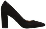 Nine West Women's Astoria9x9 Pump, Black Suede, 8