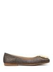 Michael Kors Women's Milan Flex Ballet Flat, Brown, 7.5