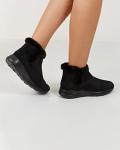 Skechers Women's ON-The-GO Joy 15501 Chukka Boot, Black, 8 M US