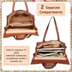 Banuce Full Grain Italian Leather Purses for Women Satchel Handbags with Tassel Twist Lock Detachable and Adjustable Strap Vintage Stylish Brown