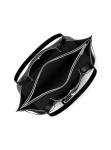 Michael Kors Women's Emilia Large Tote, Black/Pebbled Leather, One Size