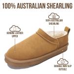 Project Cloud 100% Genuine Leather Micro Boots for Women – Water Resistant Womens Boots with Memory Foam Insole – Slip On Fall Shoes for Women 2025 for All-Day Comfort (HIPSTER,CHSTNUTSDE,7.5)