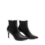 DREAM PAIRS Women's Pointed Toe Stiletto High Heel Ankle Booties,Size 8,Black/Pu,KIZZY-1