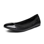 DREAM PAIRS Women's Sole-Flex Ballerina Walking Flats Shoes,Size 9.5,Black,Sole-Flex
