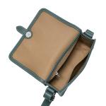 Fossil Women's Zoey Leather Medium Flap Crossbody Purse Handbag, Dusty Sky Blue (Model: ZB11021451)