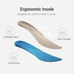 DREAM PAIRS Women's Knit Ballet Dressy Flats Comfortable Washable Flexible Breathable Casual Classic Work Office Walk Pointed Toe Flats,Size 8,Leopard,SDFA26003W