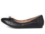 Cole HAAN Womens TOVA Bow Ballet, Black Leather, 9-B US