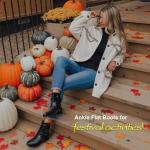 Vepose Women's Slouch Ankle Flat Boots, Black Fashion Short Low Heel Zipper 939A Booties, Size 8.5M US, (CJY939A blackpu 08.5)