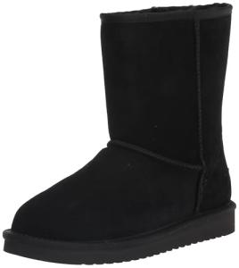 Koolaburra Women's Koola Short Black Boots Size 6