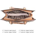 Dasein Women Handbags and Purses Ladies Shoulder Bag Top Handle Satchel Tote Work Bag with Wallet