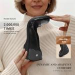 DREAM PAIRS Women's Ballet Flats Work Office Dress Shoes Comfortable Dressy Casual Flats for Women,Size 8,Black,SDFA26016W