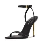 Nine West Reina Black Heeled Sandals for Women