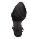 Nine West Reina Black Heeled Sandals for Women