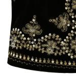Vintage Embroidered Floral Vest - Y2K Sleeveless