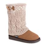 MUK LUKS womens Cheryl Fashion Boots, Tan, 11 US