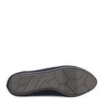 Skechers Women's Cleo 2.0 - Love Spell Scalloped Knit Skimmer Flats with Air-Cooled Memory Foam, Navy, 9