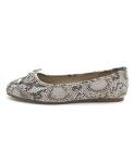 Kenneth Cole Reaction Women's Elstree Ballet Flat,Natural Snake,7