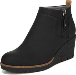 Dr. Scholl's Women's Bianca Ankle Boot Black 8.5 W