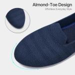 ATHMILE Ballet Flats for Women Ballerina Slip On Round Toe Loafer Shoes Dressy Casual for Wedding Business Daily 2026 Fashion Zapatos Bajos para Mujer Navy 8