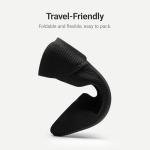 DREAM PAIRS Women's Knit Ballet Dressy Flats Comfortable Washable Flexible Breathable Casual Classic Work Office Walk Pointed Toe Flats,Size 9,Black,SDFA26003W