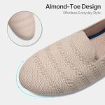 ATHMILE Ballet Flats for Women Ballerina Slip On Round Toe Loafer Shoes Dressy Casual for Wedding Business Daily 2026 Fashion Zapatos Bajos para Mujer Nude Size 8