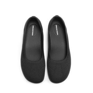 DREAM PAIRS Women's Ballet Flats Dressy Arch Support Wide Toe Box Knit Flats Comfortable Round Toe Slip On Travel Work Business Office Barefoot Shoes,Size 8.5,Black,SDFA26015W