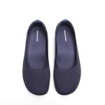 DREAM PAIRS Women's Ballet Flats Dressy Arch Support Wide Toe Box Knit Flats Comfortable Round Toe Slip On Travel Work Business Office Barefoot Shoes,Size 10,Navy,SDFA26015W