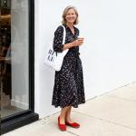 DREAM PAIRS Women's Ballet Flats Dressy Arch Support Wide Toe Box Knit Flats Comfortable Round Toe Slip On Travel Work Business Office Barefoot Shoes,Size 8,Red,SDFA26015W