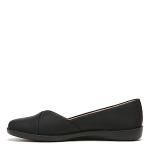 LifeStride Womens Notorious Ballet Flat, Black, 8.5 US