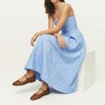 Molozoey Woven Mesh Ballet Flats for Women with Metal Buckle Strap Ballerina Flat Shoes Comfortable Round Toe Mary Jane Flat Brown.