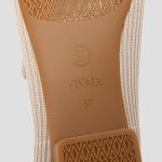 VIVAIA Margot Mary Jane Women Flat Shoes Comfortable Slip on Square-Toe Ballet Flats with Arch Support Washable Shoe Almond Size 8