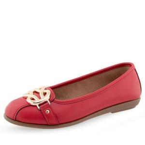 Aerosoles womens Casual, Ballet, Ballet Flat, Red, 8 US