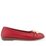 Aerosoles womens Casual, Ballet, Ballet Flat, Red, 8 US