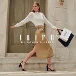 IDIFU Black Heels for Women Cookie-MI Block Heels 3 Inch Sandals Chunky Open Toe Heel Wedding Homecoming Dress Shoes for Women Brides Ladies(Black Nubuck, 8 B(M) US)