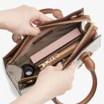 Michael Kors Sheila Small Vanilla Satchel Bag