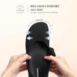 DREAM PAIRS Women's Mary Jane Ballet Flats Barefoot Knit Wide Toe Box Arch Support Flat Shoes for Women Dressy Casual Office Business Work Travel Walk,Size 11,Black,SDFA26004W