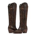 wetkiss Knee High Cowgirl Cowboy Boots for Women Dark Brown Western Cowgirl Boots Womens Country Western Tall