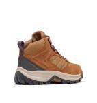 Columbia Womens Transverse Suede Waterproof Hiking Boot, Elk/Moonvista, 9