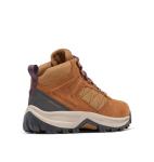 Columbia Womens Transverse Suede Waterproof Hiking Boot, Elk/Moonvista, 9