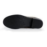 VJH confort Women's Mid Calf Boot,Round Toe Low Heel Comfort Slouchy Bootie with Side Zipper Buckle Strap(griege,8)