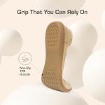 DREAM PAIRS Women’s Comfortable Ballet Dressy Work Flats, Round Toe Slip On Office Shoes,Size 8.5,Nude,SDFA2312W