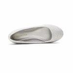DREAM PAIRS Womens Rhinestone Ballet Flats Shoes, Silver - 11 (Sole-Shine)