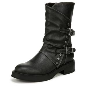 Blowfish Malibu Womens Venice Studded Moto Boot Black 10 M