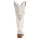 vodvob Western Cowboy Boots for Women Embroidered Rhinestones Knee High Cowgirl Boots Pointed Toe Chunky Heel Fashion Retro Classic Tall Boot