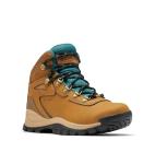 Columbia Womens Newton Ridge Lightweight Waterproof Hiking Boot, Elk/River Blue, 9.5