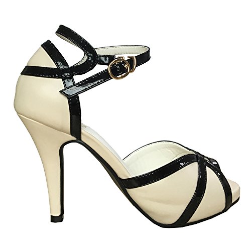 Sexy Strappy Peep Toe Heels for Women