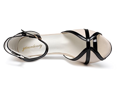 Sexy Strappy Peep Toe Heels for Women