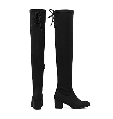 Laurence Over The Knee Thigh High Chunky Boots