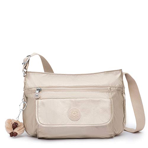 Starry Gold Metallic Kipling Shoulder Bag