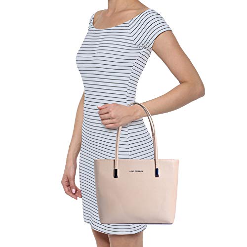 Lino Perros Beige Women's Handbag